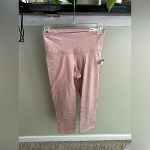 Old Navy Light Pink Cropped Leggings / Yoga Pants - Size S